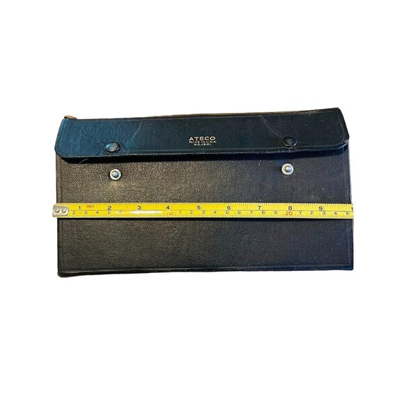 Vintage ATECO Drafting Compass Set 8 Piece Metal Case Made in USA for Architects - Picture 2 of 11